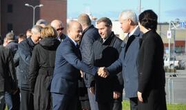 Atidaryta naujai rekonstruota Baltijos prospekto ir Minijos gatvės sankryža