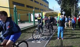 Dviračių tako atidarymas