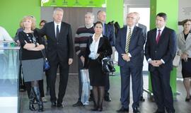 Atidaryta naujai rekonstruota Baltijos prospekto ir Minijos gatvės sankryža