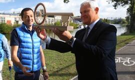 Dviračių tako atidarymas