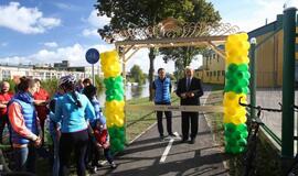 Dviračių tako atidarymas