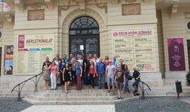 Šokių kolektyvas "Vėtra" Vengrijoje