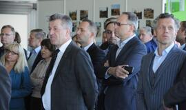 Atidaryta naujai rekonstruota Baltijos prospekto ir Minijos gatvės sankryža