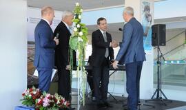 Atidaryta naujai rekonstruota Baltijos prospekto ir Minijos gatvės sankryža