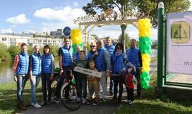 Dviračių tako atidarymas