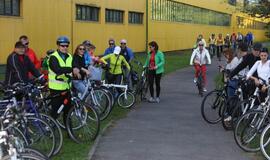 Dviračių tako atidarymas