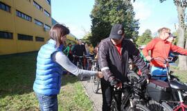 Dviračių tako atidarymas