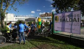 Dviračių tako atidarymas