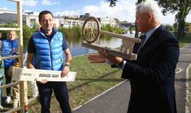 Dviračių tako atidarymas