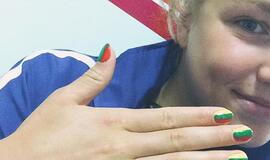 Rūta Meilutytė patyrė traumą - susilaužė alkūnę