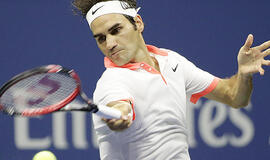 "US Open" finale kovos Novakas Džokovičius ir Rodžeris Federeris