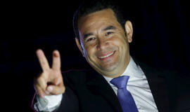 Gvatemalos prezidentu išrinktas komikas