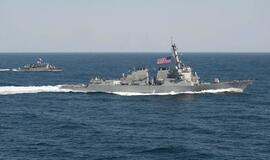 JAV į Pietų Kinijos jūrą nusiuntė karo laivą