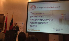 Klaipėdos uostui - išskirtinis dėmesys Baltarusijoje