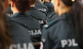 Prisiekė Lietuvos policijos mokyklos kursantai
