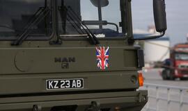 Į Klaipėdos uostą atplaukė britų karo technika pratyboms