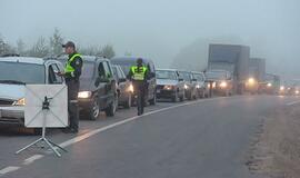 Pirmadienio rytą gaudė neblaivius vairuotojus