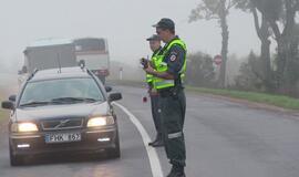 Reidas prie Gargždų:  įkliuvo girtas ugniagesys