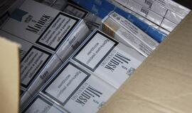 Sulaikyta 10 tūkst. pakelių baltarusiškų cigarečių