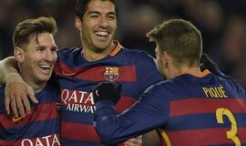 "FC Barcelona" futbolininkai užsitikrino vietą Čempionų lygos aštuntfinalyje