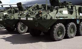 JAV skelbia sulaukusi Lietuvos prašymo dėl 84 šarvuočių „Stryker“ pardavimo
