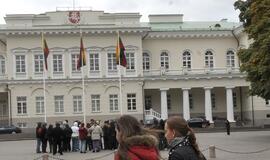 Ledo rūmuose nuo seno Prezidentė sau gyveno