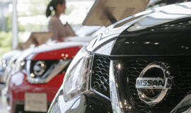 "Nissan Motors" grynasis pelnas padidėjo beveik 40 proc.