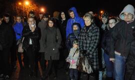 Solidarumo su Prancūzija akcija Klaipėdoje