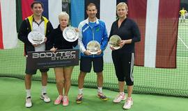 Tenisininkai išsidalijo laurus