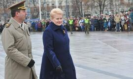 Dalia Grybauskaitė ragina, kad gynybos finansavimas per artimiausius trejus metus pasiektų 2 proc. šalies BVP