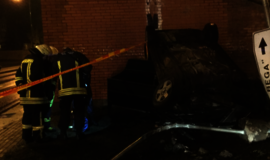 Herkaus Manto gatvėje apsivertė automobilis