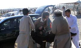 Per sprogimą Pakistano turgavietėje žuvo 12 žmonių