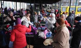 Drabužių dalinimo akcija