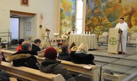 Kalėdos. Šv. Mišios Onkologijos centre