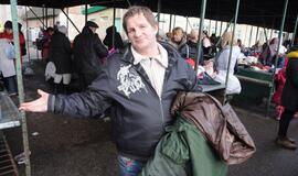 Drabužių dalinimo akcija