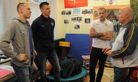 Neptūniečių vizitas praskaidrino neįgaliųjų šventę