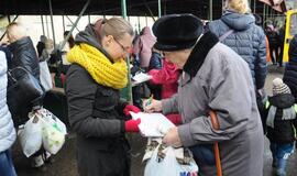 Drabužių dalinimo akcija