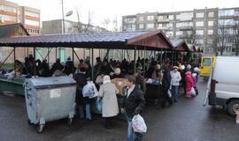 Drabužių dalinimo akcija