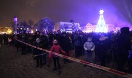 Kalėdų eglės įžiebimas Klaipėdoje