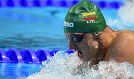 Plaukikas Giedrius Titenis Olandijoje iškovojo antrąjį sidabro medalį