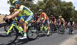 Dviratininkas Gediminas Bagdonas trečiajame lenktynių Australijoje etape - 113-as