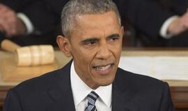 Kongrese kalbėjęs Barakas Obama kritikavo respublikonų požiūrį į musulmonus