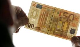 Lietuvoje populiariausias 50 eurų banknotas