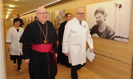 Popiežiaus atstovo vizitas Klaipėdos jūrininkų ligoninėje
