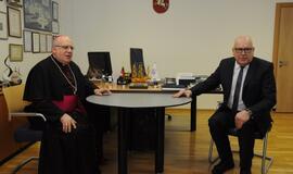 Popiežiaus atstovo vizitas Klaipėdos jūrininkų ligoninėje