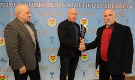 Pagerbė geriausius sunkiaatlečius ir trenerius