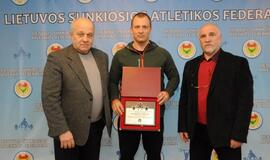 Pagerbė geriausius sunkiaatlečius ir trenerius