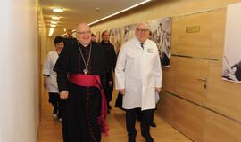 Popiežiaus atstovo vizitas Klaipėdos jūrininkų ligoninėje