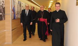 Popiežiaus atstovo vizitas Klaipėdos jūrininkų ligoninėje