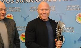 Pagerbė geriausius sunkiaatlečius ir trenerius